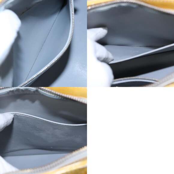 LOUIS VUITTON Monogram Vernis Houston Hand Bag Gris M91053 - Picture 13 of 13